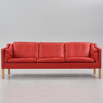 Børge Mogensen, soffa, tre-sits,  Fredericia Furniture, Danmark.