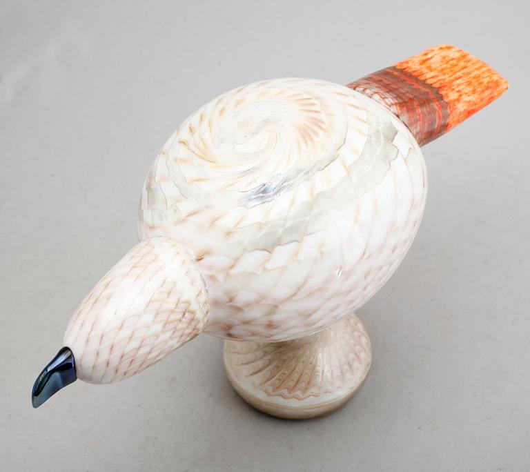 FIGUR, glas, Oivo Toikka, Nuutajärvi, Iittala, signerad.