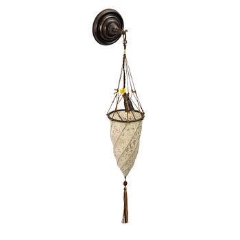 Mariano Fortuny, a 'Scheherazade' wall lamp, Venetia Studium, Venice, Italy, 2008.