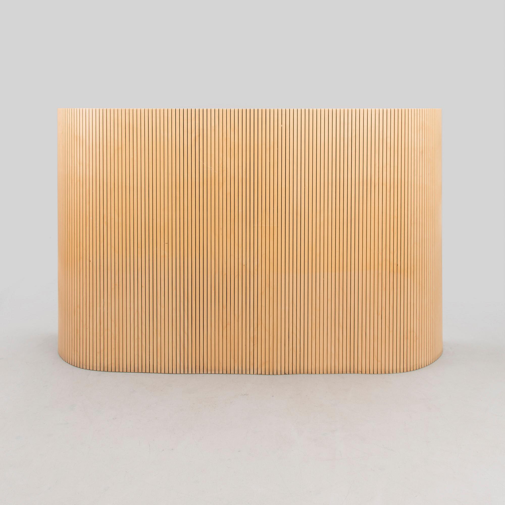 A Silva Plywood Partition Wall /Screen by Catalink Oy, Finland.