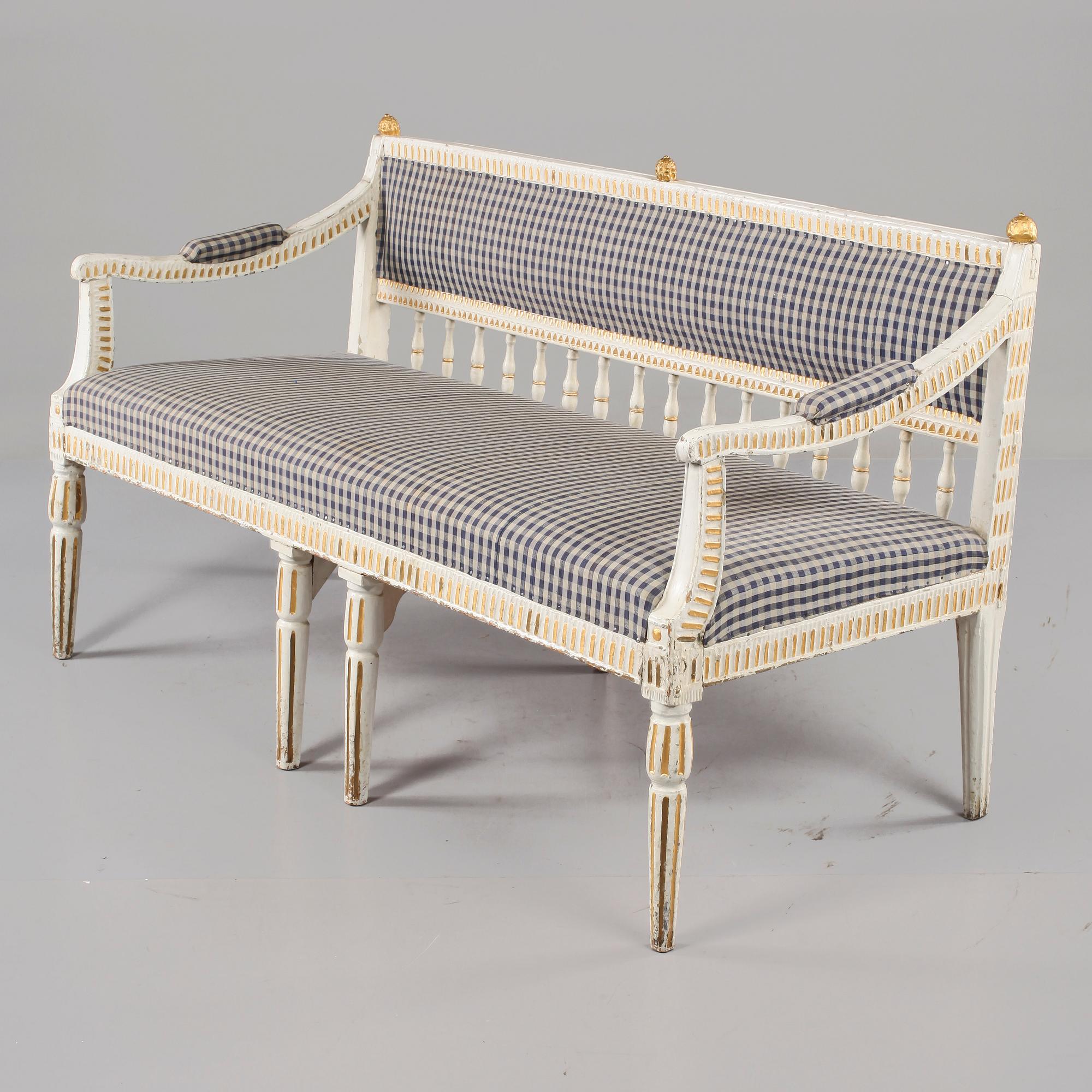 SOFFA, sengustaviansk, 1800-talets första hälft.