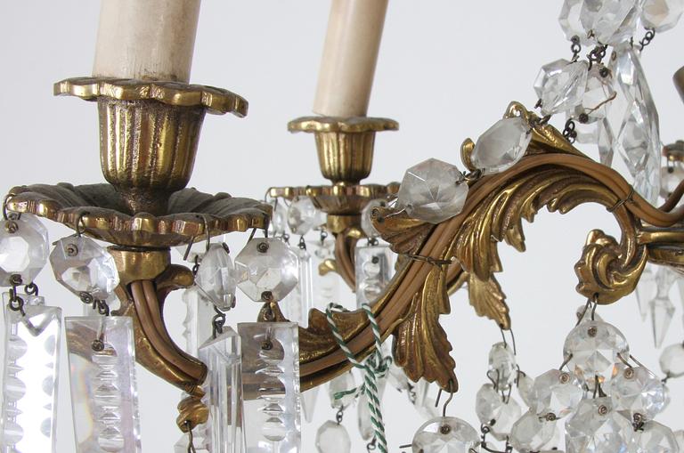 LJUSKRONA, nyrokokostil. H 74.
Proveniens: Git Gay.