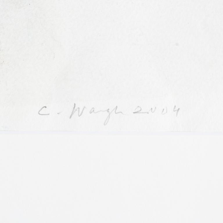 Carl Wargh, watercolour, signed and dated 2004.