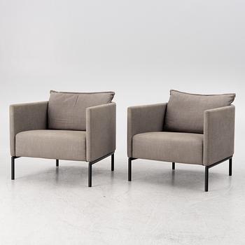 Armchairs, a pair, "Piet", Slettvoll, Norway.