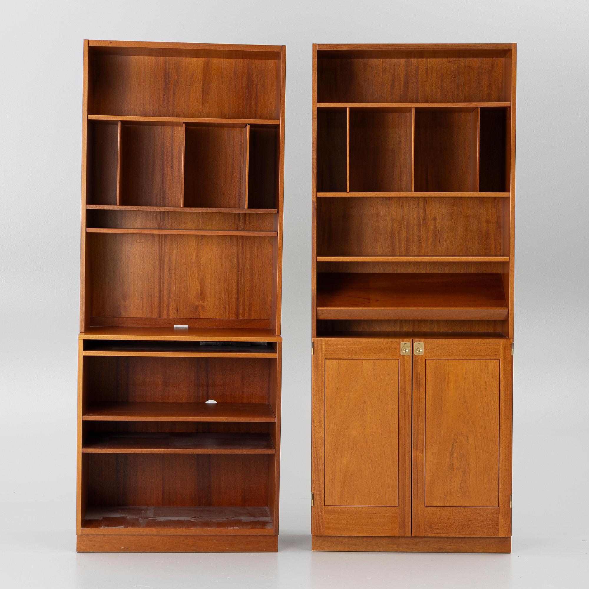 Göran Malmvall, two bookcases, 'KA72', Karl Andersson & Söner, Husqvarna.