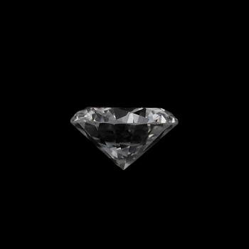 A loose brilliant-cut diamond, 0.60 ct, H/VVS, very good cut.