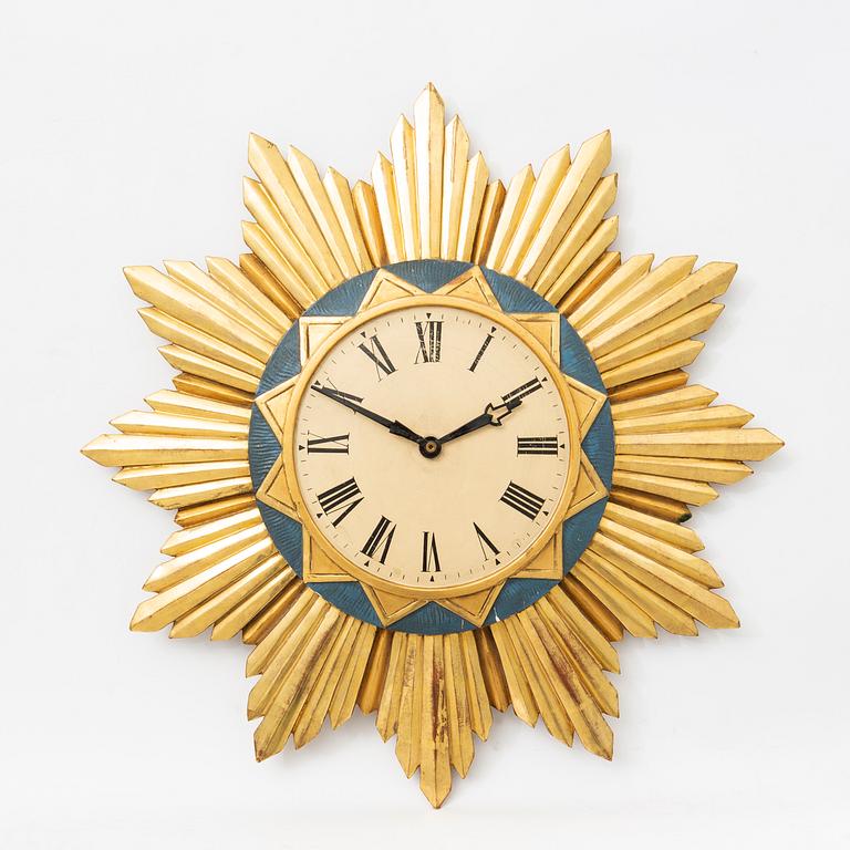 Väggur 1900-talets mitt.