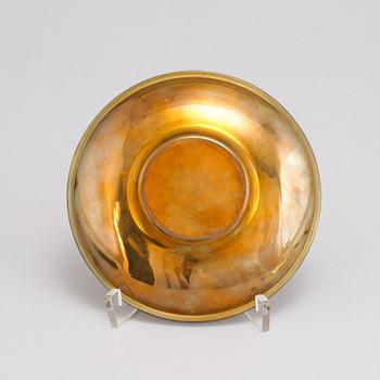 Five silver plates by Ilias Lalagounis, Greece.