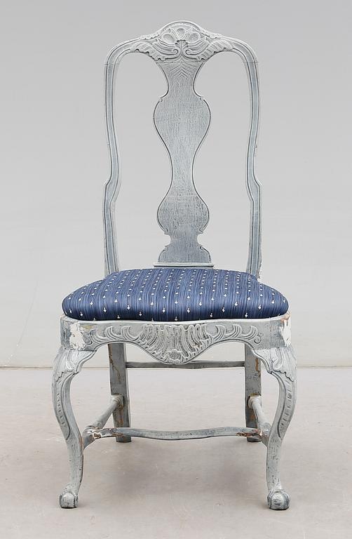 STOL, senbarock, 1700-tal.