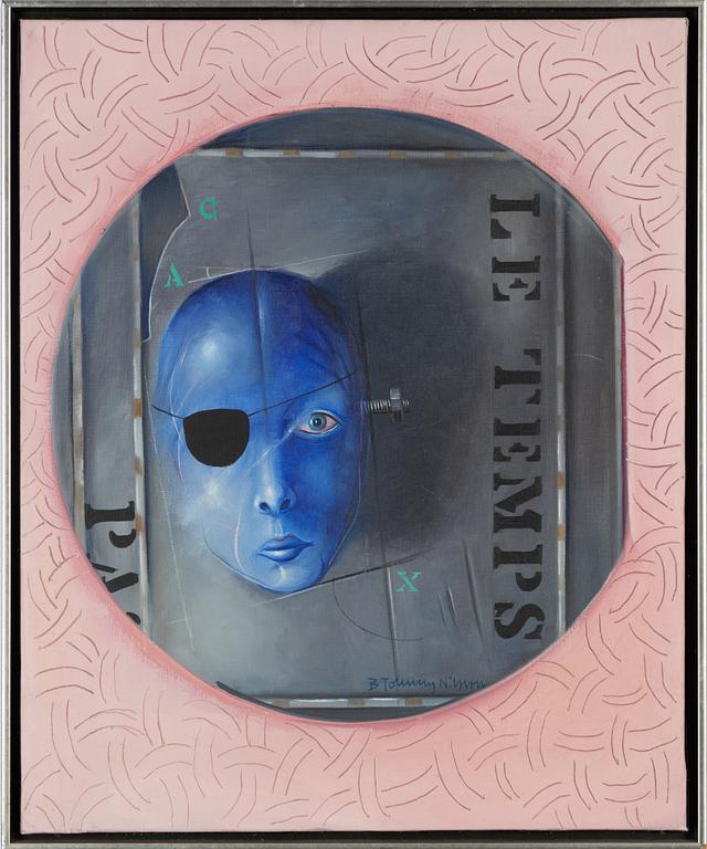 Bert-Johnny Nilsson, oil on canvas, signed.