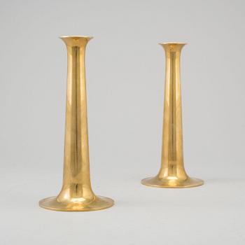 CANDLESTICKS, a pair, brass, Torben Ørskov & Co, Denmark.