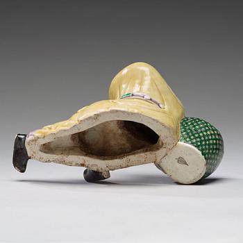 PENSELBAD, porslin. Qingdynastin, Kangxi (1662-1722).