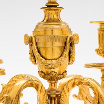 Kandelaber, möjligen Frankrike, 1800-talets senare hälft.