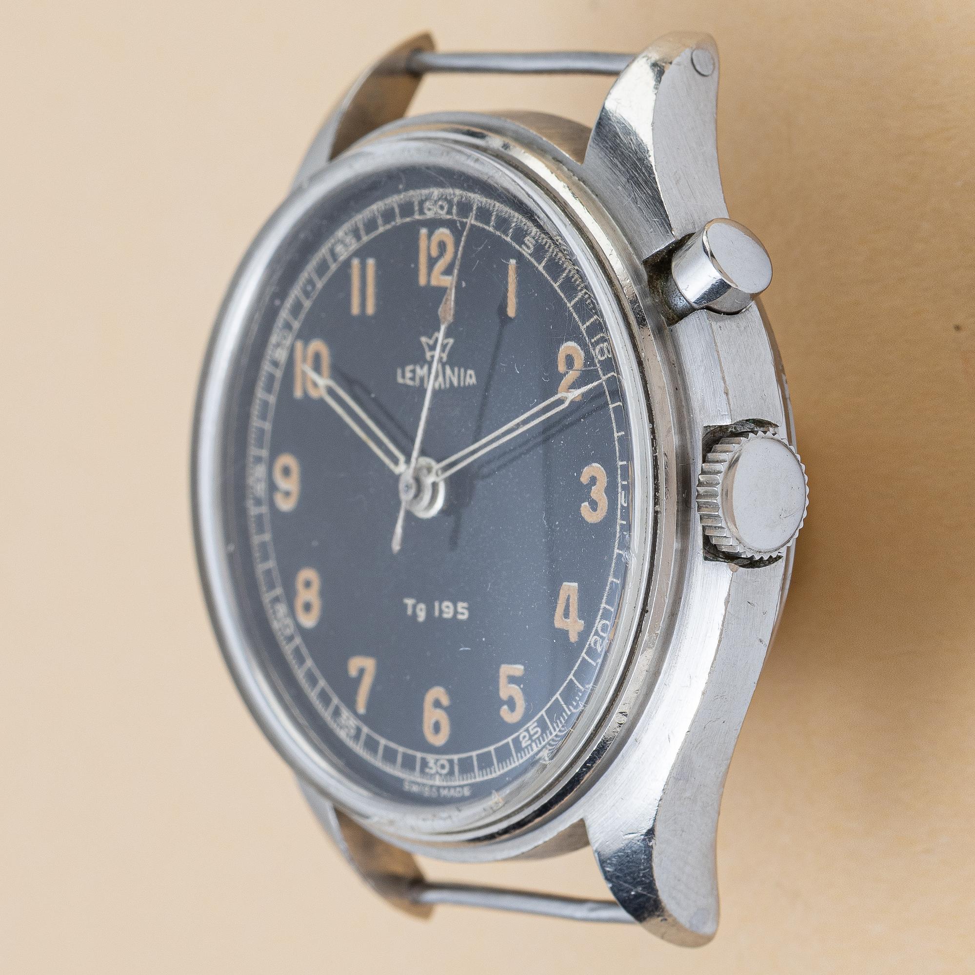 Lemania, Tg 195, "Tre kronor", ca 1954.