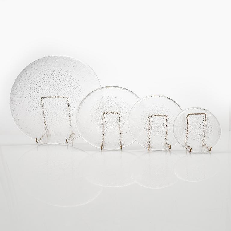Tapio Wirkkala, matservis, glas, "Ultima Thule", 59 delar, Iittala, 1900-talets andra hälft.