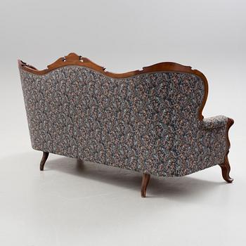 SOFFA, nyrokoko, sent 1800-tal.