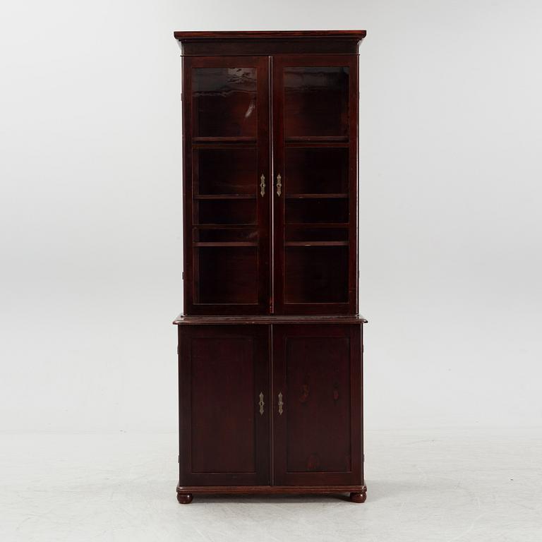 A late 19th century book cabinet.