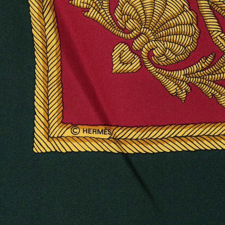Hermès, scarf, "Les Armes des Paris".
