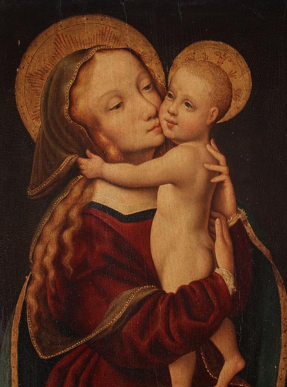 Albrecht Dürer Follower of, The Madonna and the Child.