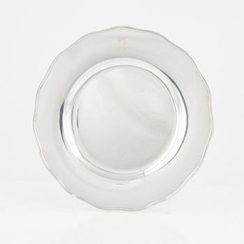 Fat, silver, MGAB, Uppsala 1939, med Hamiltons vapen.