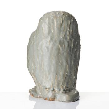 Michael Schilkin, a stoneware sculpture of a monkey, Arabia, Finland, probably 1940s.