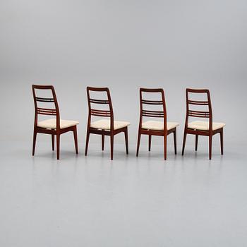 Svante Skogh, a set of four chairs from the 'Rosetto' -series from Abrahamssons Möbelfabrik, designed 1957.