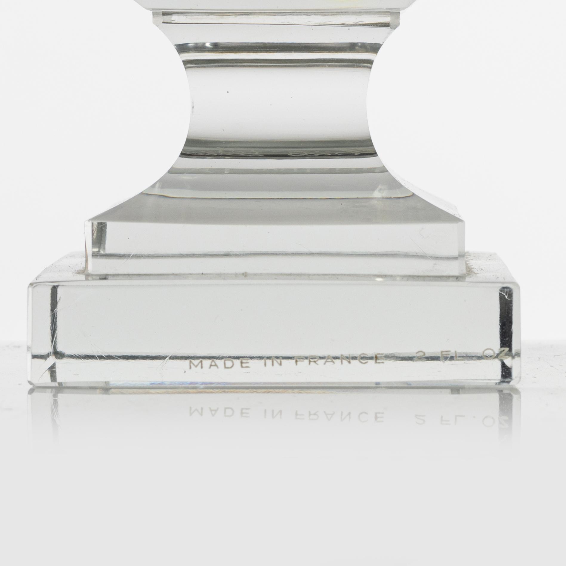 Three glass flacons, including one Vicke Lindstrand, Orrefors.