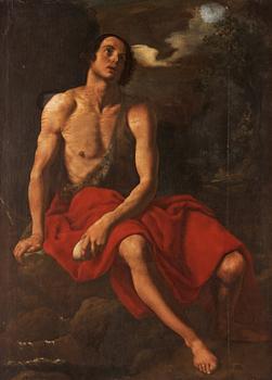 Italian artist 17Th Centyry, Saint John de Baptist.