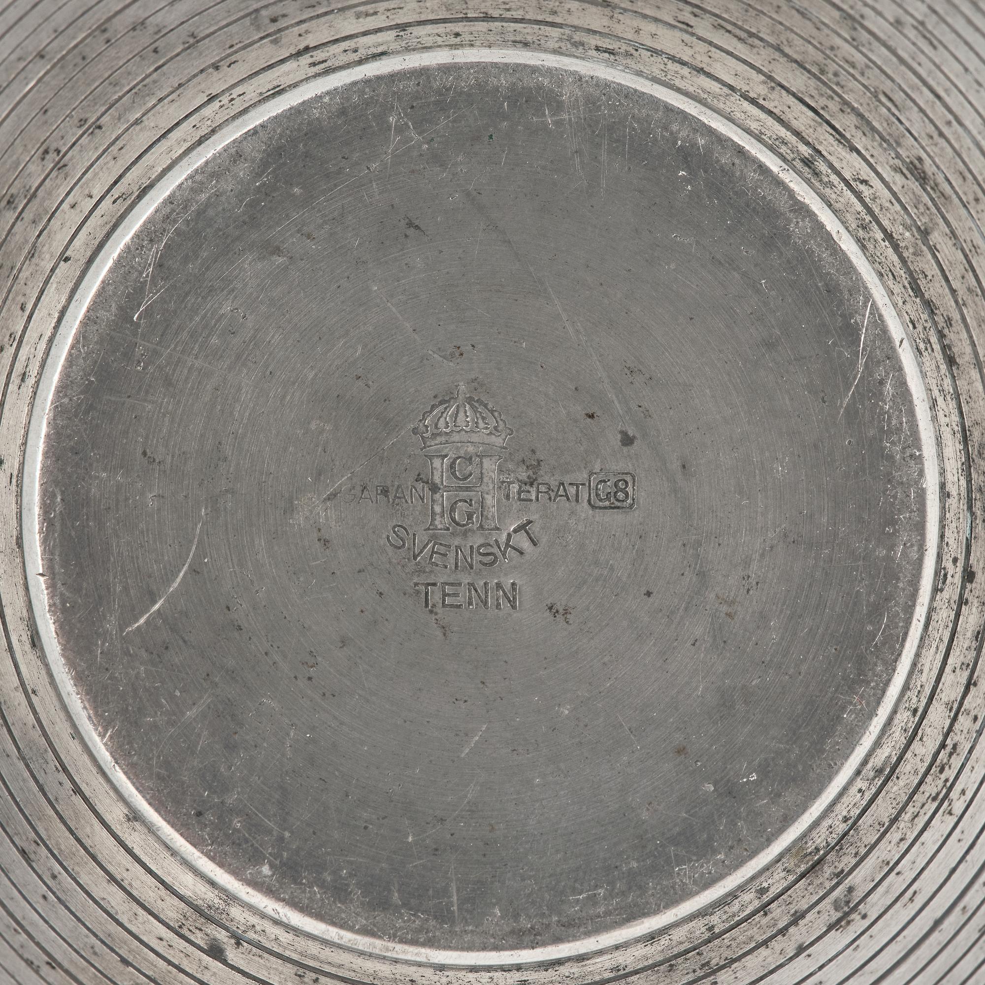 Sylvia Stave, vase, C.G. Hallberg, Stockholm, 1933.