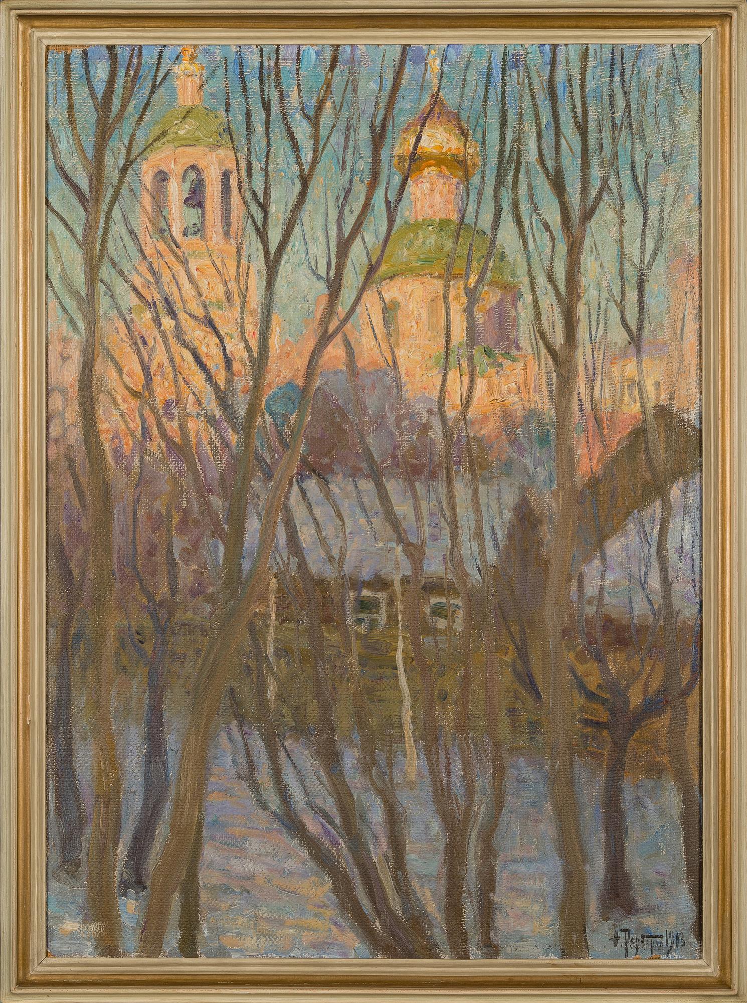 FEDOR IVANOVICH RERBERG, A CHURCH IN SUNLIGHT.