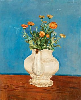 111. Axel Nilsson, Still life with flowers.
