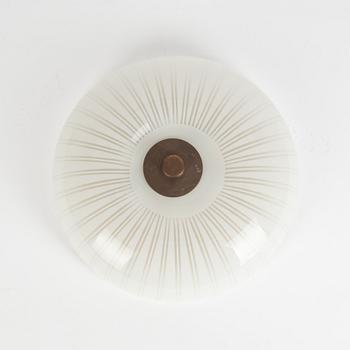 A pair of Swedish Modern ceiling lamps, 1940's.