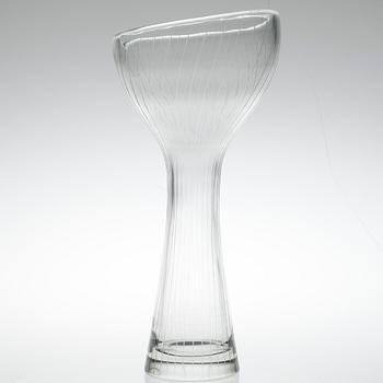 VAS, glas, signerad Tapio Wirkkala Iittala 3520.