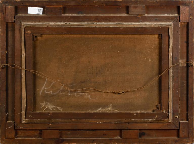 ALBERT DUNINGTON, olja på duk, signerad.