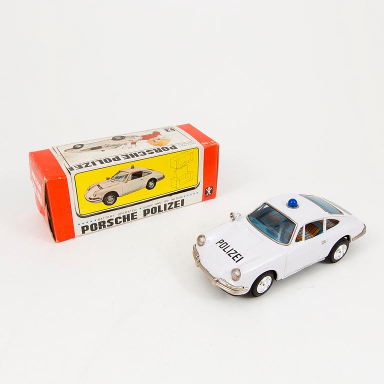 BANDAI, "Porsche Polizei", Japan, 1960-tal.