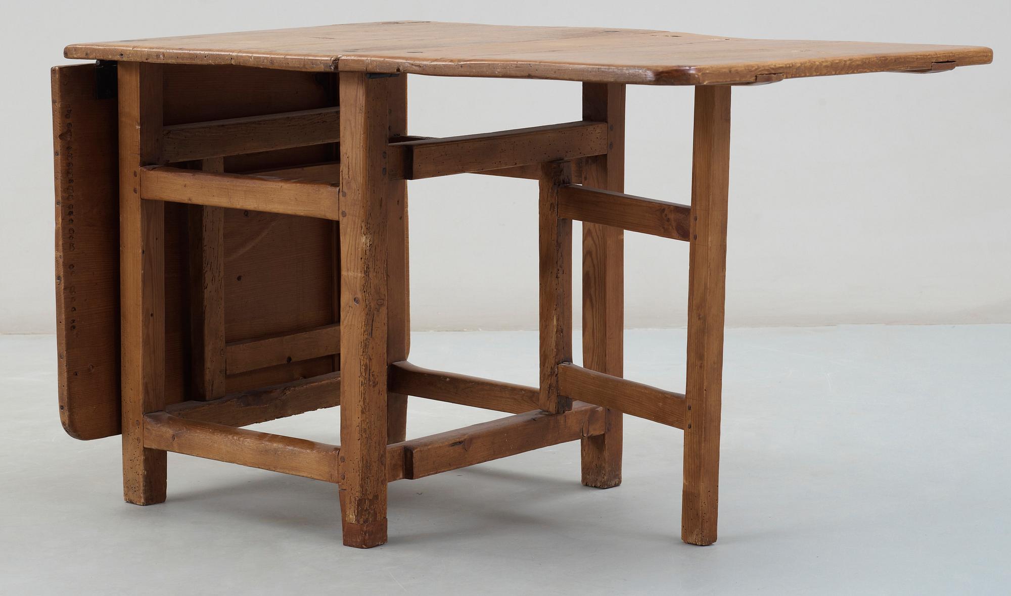 SLAGBORD, allmoge, 1800-tal.