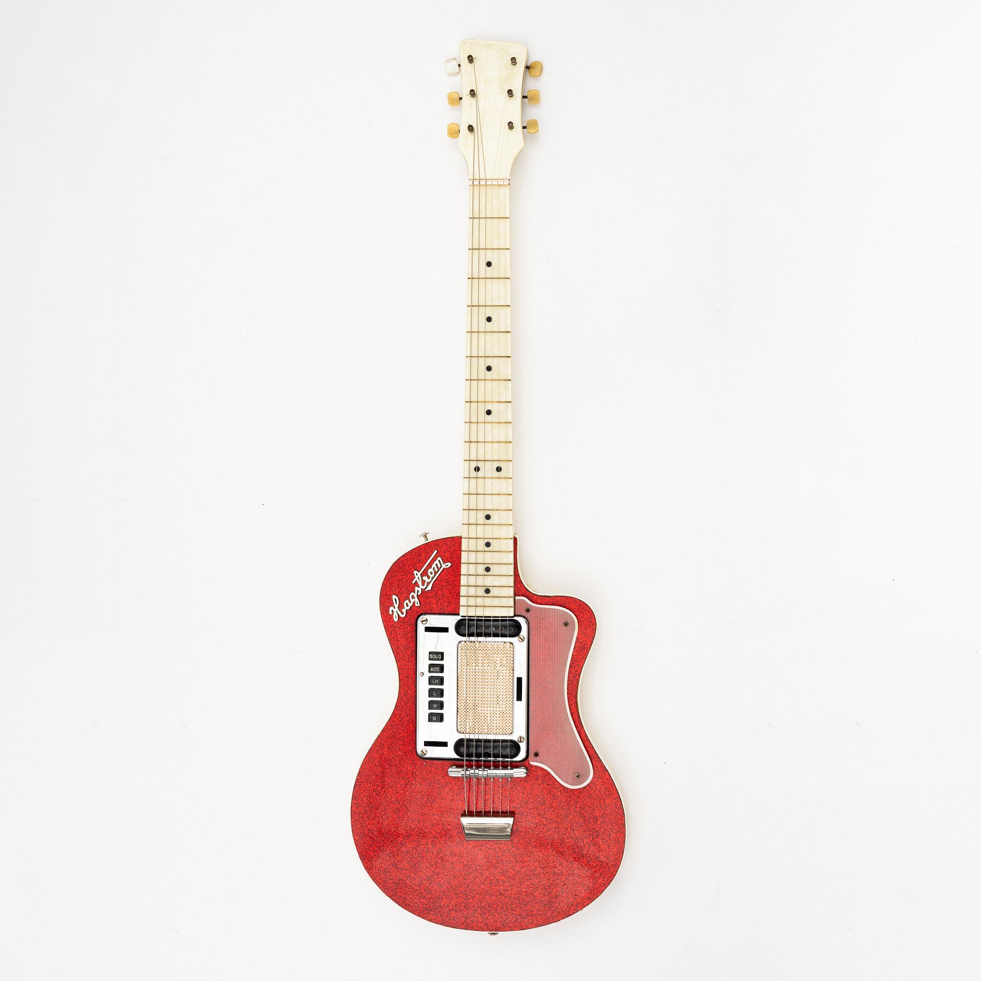 Hagström, elgitarr, "Standard 80", Älvdalen, ca 1960-61.