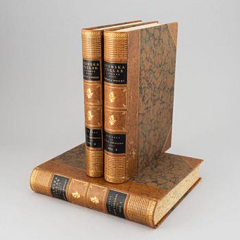 The von Wright brothers, three volumes "Svenska Fåglar", Börtzells tryckeri AB, Stockholm, 1924-1929.