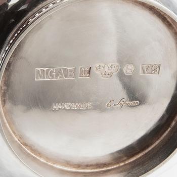 Eric Löfman, bowl silver MGAB Uppsala 1971.