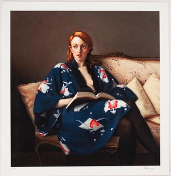 Johan Patricny, pigment print, signerat 10/90.