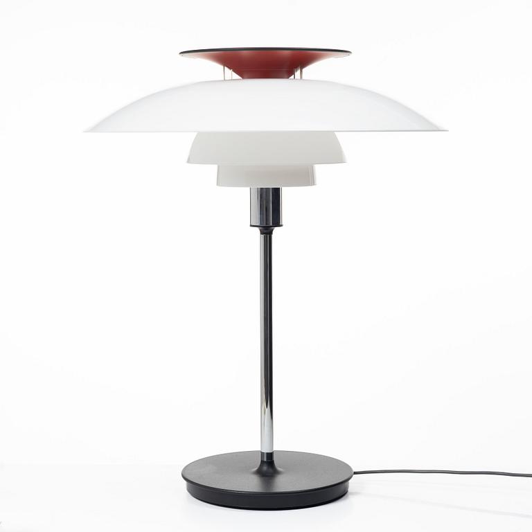 Poul Henningsen, Table lamp, PH 80, Louis Poulsen, Denmark.