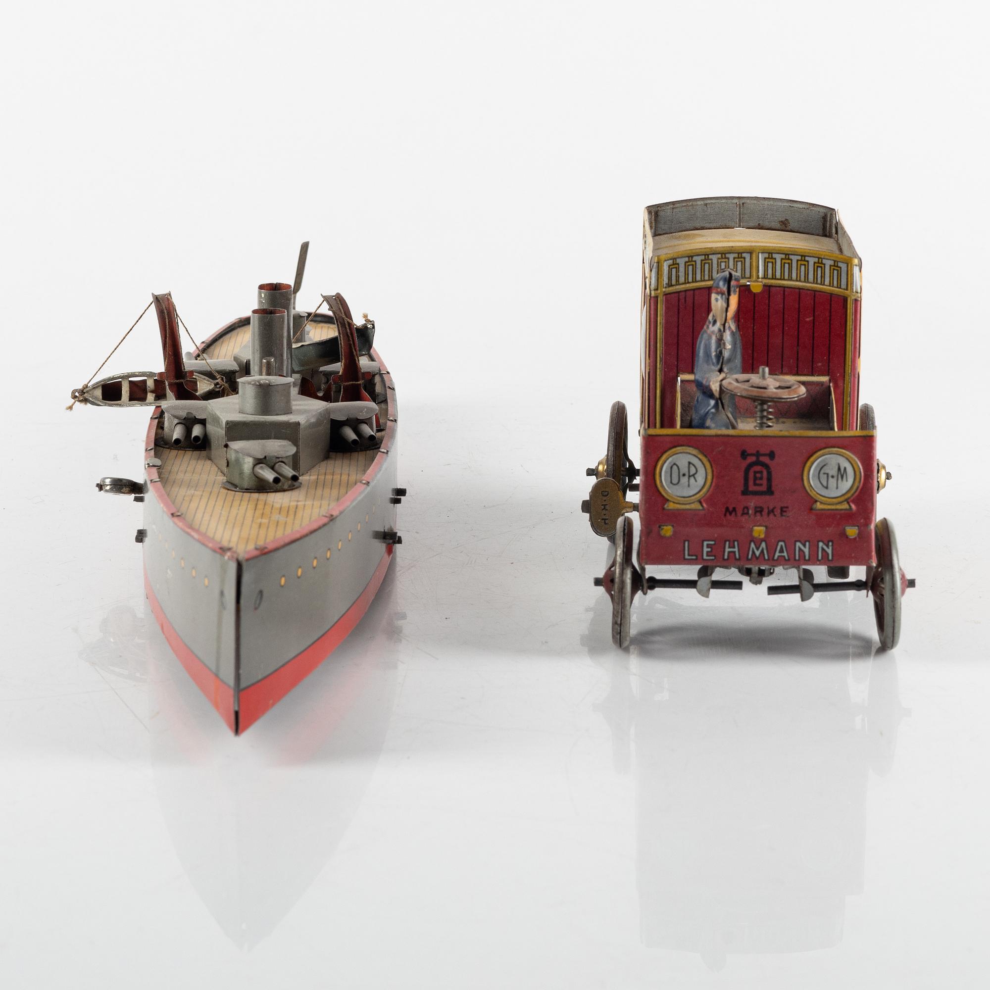 Lehmann, "AHA EPL 550" and "ST. VINCENT EPL 672", Germany, first half of the 20th century.