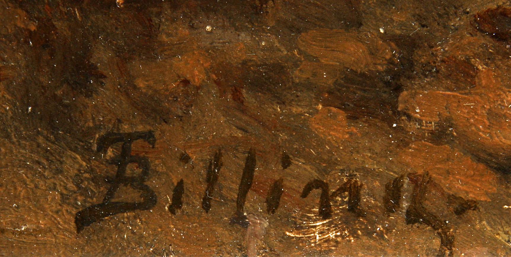 LARS THEODOR BILLING, olja på duk, sign.