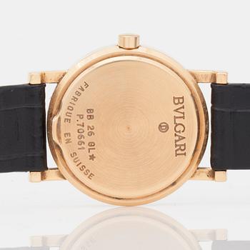 BVLGARI, armbandsur, 26 mm,