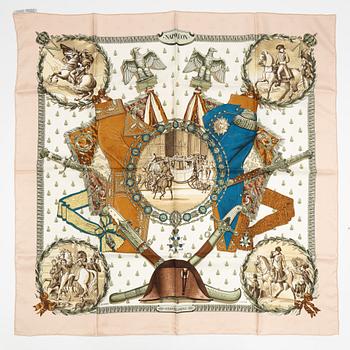 Hermès, a silk scarf, 'Napoléon'.