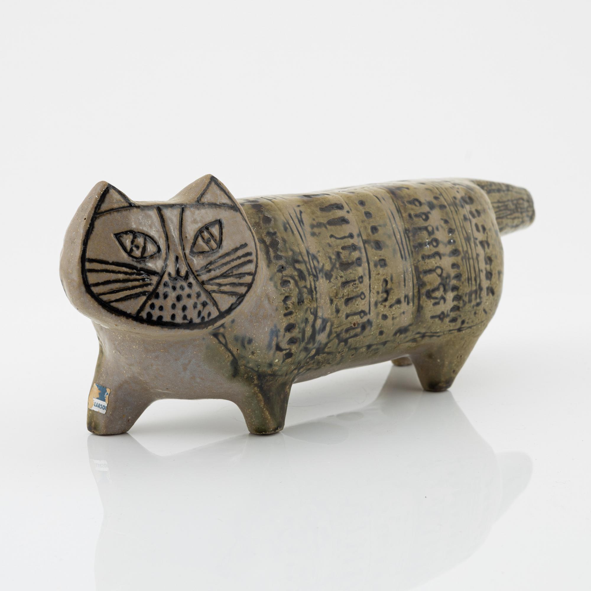 Lisa Larson, figurin, stengods, Gustavsberg.