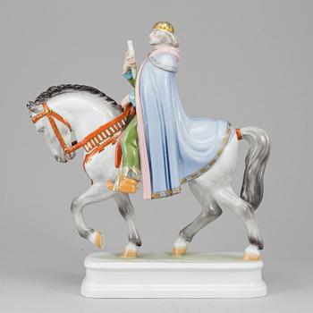 A Herend porcelaine figurine.