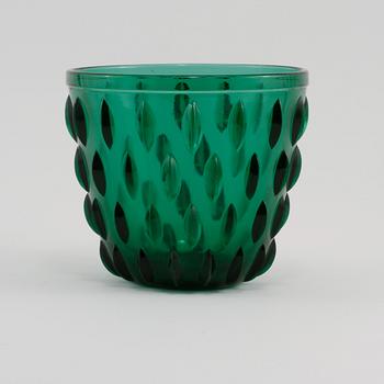 YTTERFODER, glas, "Ellips", Arthur Percy för Gullaskurf, omkring 1900-talets mitt.