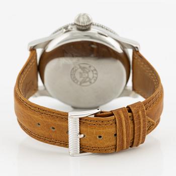 Longines, Charles Lindbergh, "Hour Angle Watch", wristwatch, 47 mm.