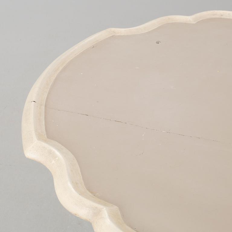 A late 19th century drop-leaf table.